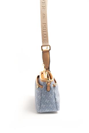 Silver & Polo Mavi - Ten SP1184 Kadın Çapraz Çanta