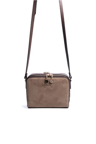 Silver & Polo SP888 Kadın Çapraz Çanta Süet Vizon-Kahve