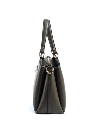 Silver & Polo SP972 Kadın El Çantası Düz Zeytuni