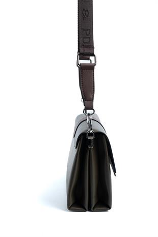 Silver & Polo Haki - Kahve SP1009 Kadın Çapraz Çanta