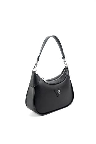 Silver & Polo Siyah Rugan SP1180 Kadın Omuz Çantası