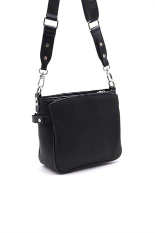 Silver & Polo SP884 Kadın Çapraz Çanta Petek Siyah