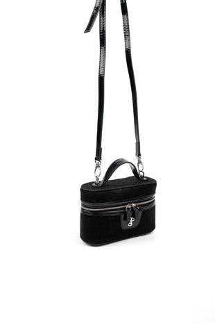 Silver & Polo Siyah SP1195 Kadın Makyaj Çantası