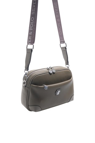 Silver & Polo SP1094 Kadın Çapraz Çanta Petek L.Haki-Y.Yeşil