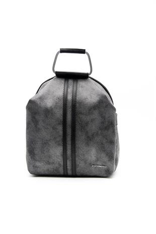 Silver & Polo SP771 Kadın Sırt Çantası Petek M.Gümüş-Siyah