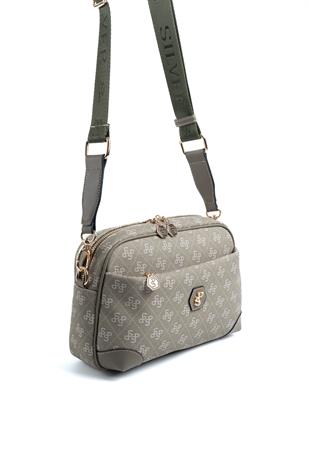 Silver & Polo Yeşil SP1094 Kadın Çapraz Çanta