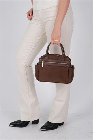 1219 Kadın El Çantası  Kahve