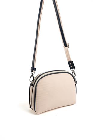 Silver & Polo Bej - Laci SP765 Kadın Çapraz Çanta