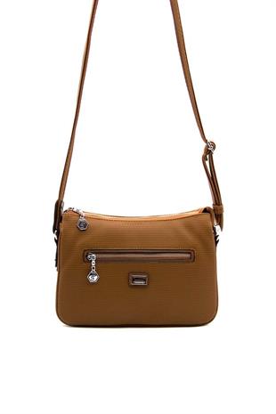 Silver & Polo SP818 Kadın Çapraz Çanta Petek Taba