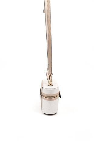 Silver & Polo SP1195 Kadın El Çantası Logolu Sedef-S.Nut