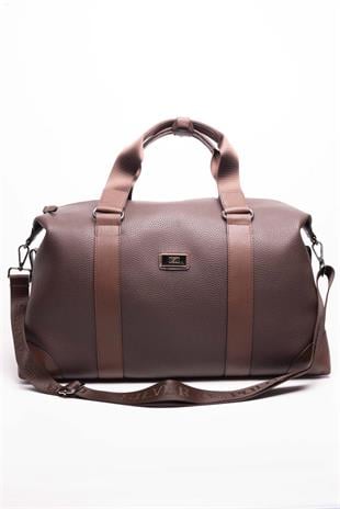 Silver & Polo SP873 Kadın Seyahat Çantası Belina Kahve