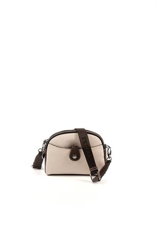Silver & Polo Bej - Kahve SP1144 Kadın Çanta Modelleri>Çapraz Çanta