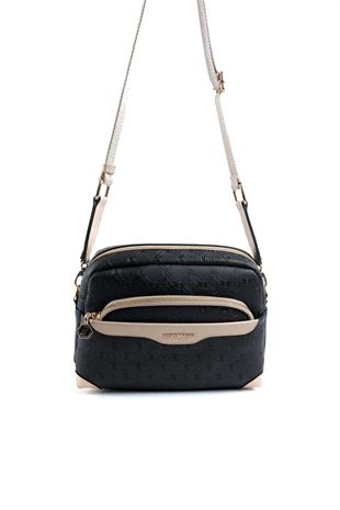 Silver & Polo Siyah - S.nut SP1201 Kadın Çapraz Çanta