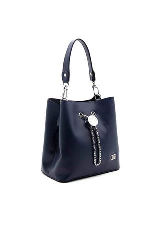 Silver & Polo SP967 Kadın Çapraz Çanta Düz Lacivert