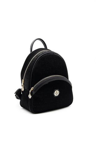 Silver & Polo SP945 Kadın Sırt Çantası Fashion Siyah