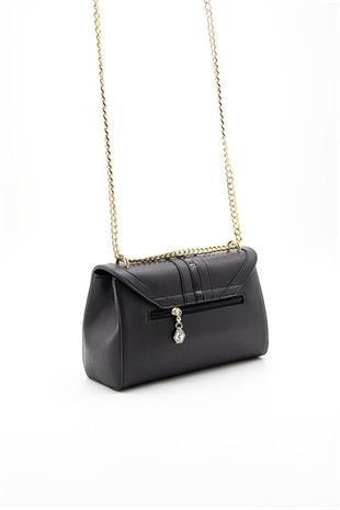 Silver & Polo SP1139 Kadın Çapraz Çanta Düz Siyah