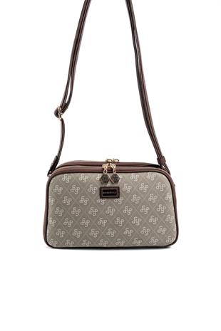 Silver & Polo Yeşil - Kahve SP899 Kadın Çapraz Çanta