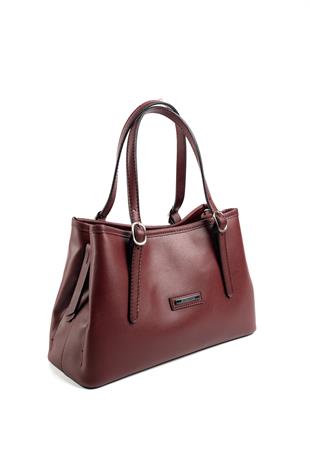 Silver & Polo Bordo SP1252 Kadın El Çantası