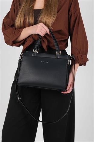 Silver & Polo SP1237 Kadın El Çantası  Siyah