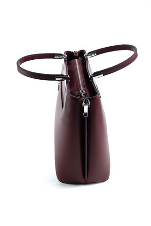 Silver & Polo Bordo SP924 Kadın El Çantası
