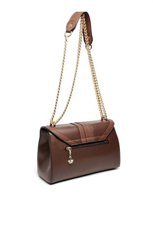 Silver & Polo SP1139 Kadın Çapraz Çanta Düz Kahve