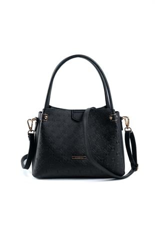 Silver & Polo Siyah SP1254 Kadın El Çantası