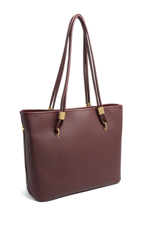 Silver Polo SP1239 Kadın Omuz Çantası Mini Rolax Bordo-Bordo