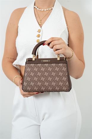 Silver & Polo Kahve SP1193 Kadın El Çantası
