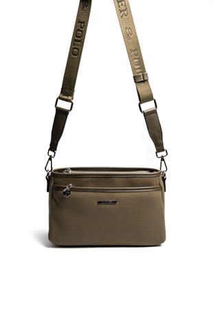 Silver & Polo SP1184 Kadın Çapraz Çanta Petek L.Haki-Zeytuni