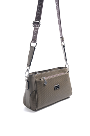 Silver & Polo SP1273 Kadın Çapraz Çanta Petek L.Haki-Y.Yeşil