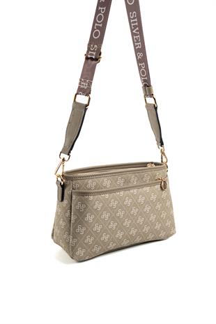 Silver & Polo Yeşil SP1184 Kadın Çapraz Çanta