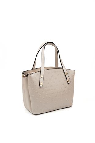Silver & Polo Bej - S.Bej SP1021 Kadın El Çantası