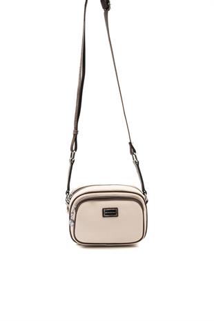 Silver & Polo Bej - Kahve SP1111 Kadın Çanta Modelleri>Çapraz Çanta