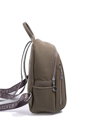 Silver & Polo SP906 Kadın Sırt Çantası Petek L.Haki-Y.Yeşil