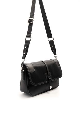 Silver & Polo Siyah SP1182 Kadın Çapraz Çanta
