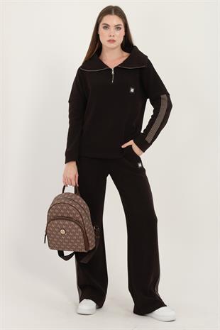 Silver & Polo Kahve SP1062 Kadın Sırt Çantası