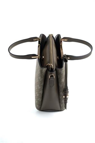 Silver & Polo SP969 Kadın El Çantası Monogram Y.Yeşil