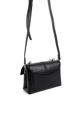 Silver & Polo SP1148 Kadın Çapraz Çanta Düz Siyah