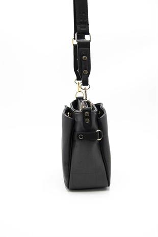 Silver & Polo SP884 Kadın Çapraz Çanta Harita Siyah