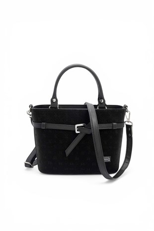 Silver & Polo SP1283 Kadın El Çantası Fashion Siyah-Siyah