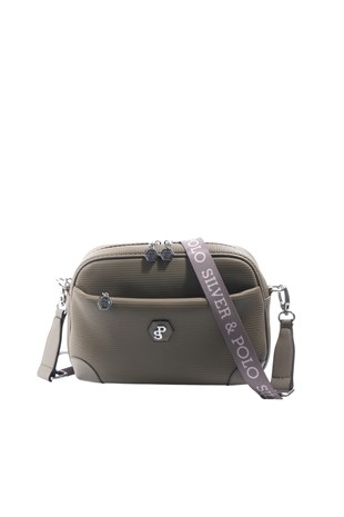 Silver & Polo SP1094 Kadın Çapraz Çanta Petek L.Haki-Y.Yeşil