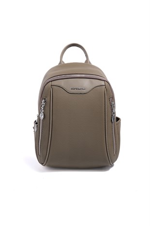 Silver & Polo SP906 Kadın Sırt Çantası Petek L.Haki-Y.Yeşil