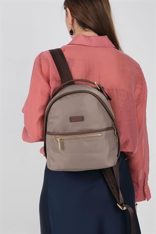 Silver & Polo SP1212 Kadın Sırt Çantası  Kum-Kahve