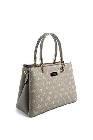 Silver & Polo SP1098 Kadın El Çantası Monogram Y.Yeşil