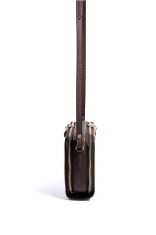 Silver & Polo SP888 Kadın Çapraz Çanta Süet Taba-Kahve