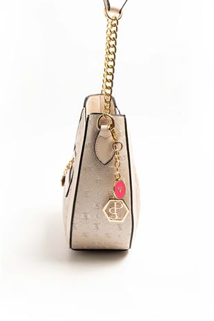Silver & Polo Bej SP1168 Kadın Omuz Çantası