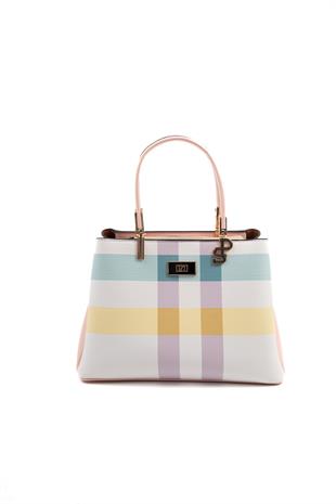 Silver & Polo Lila - Pembe SP1098 Kadın El Çantası