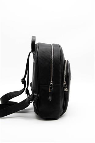 Silver & Polo SP1062 Kadın Sırt Çantası Petek Siyah