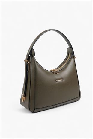 Silver & Polo Haki SP1187 Omuz Çantası