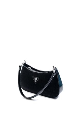 Silver Polo SP1251 Kadın Omuz Çantası Fashion Siyah-Rugan Siyah